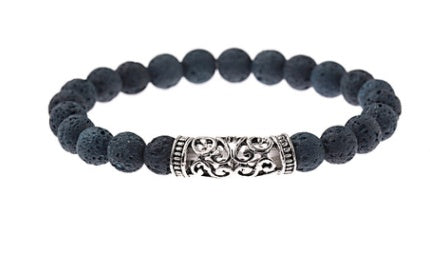 China Style Pattern Cylindrical Bracelet