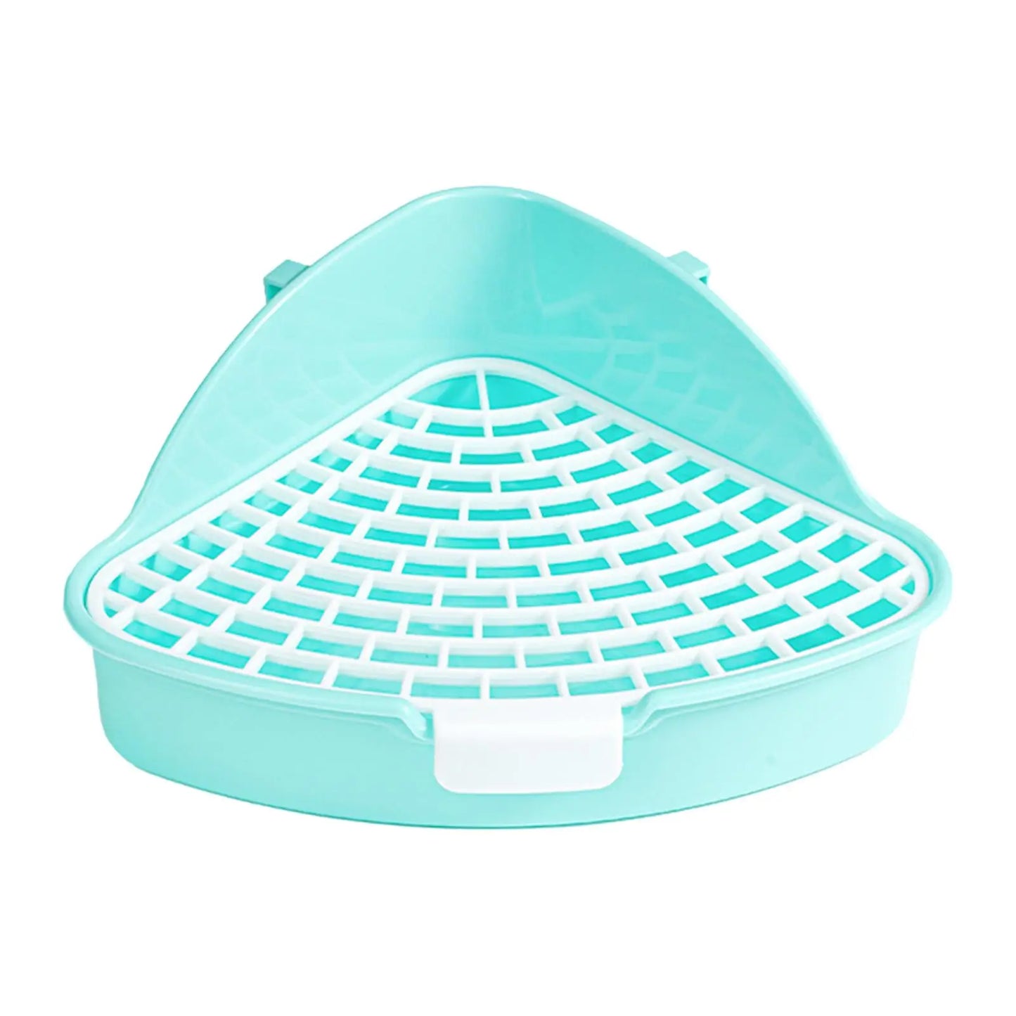 Rabbit Litter Pan Pets Toilet Small Animal Potty Trainer Easy to Clean for Small Animals Bunny Hamster Chinchillas Ferrets