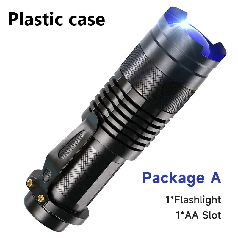 UV LED Flashlight 395nm Blacklight | Portable Pet Urine Detector & Scorpion Finder