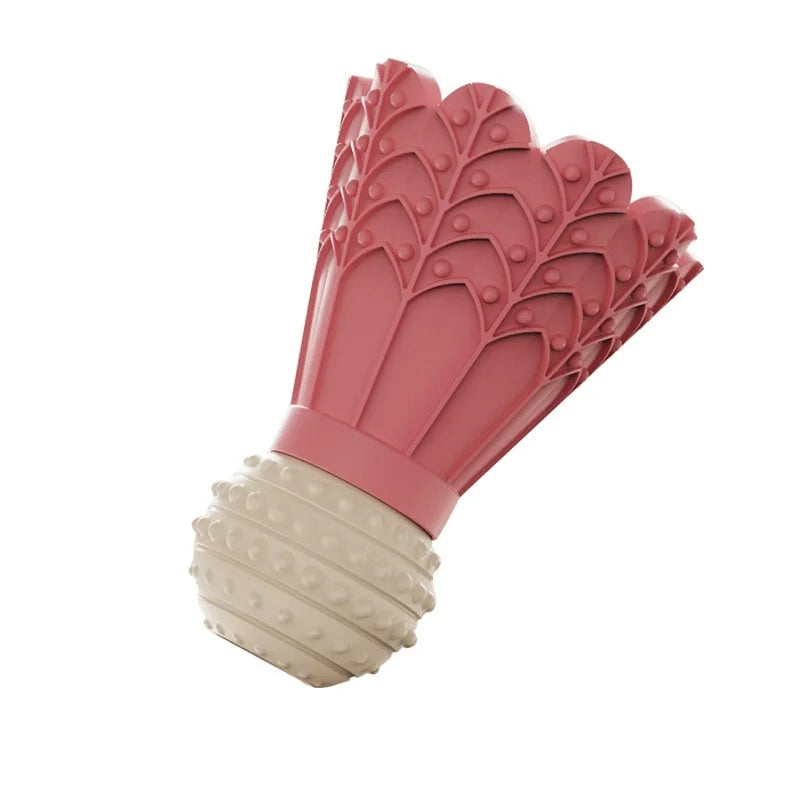New Badminton Shape Bite-Resistant Dog Toy Interactive Chew Toy Relieves Boredom Teeth Grinding Stick Puzzle for Dogs Self-Fun