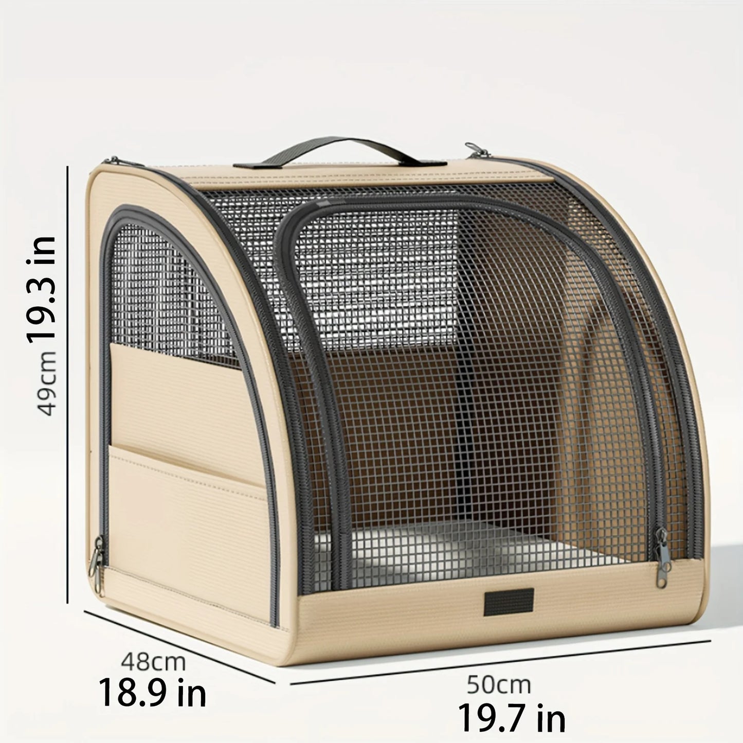 1 Piece of Car Pet Bed, Car Seat Mat for Dogs, Travel Essential for Pets, Car Seat Bed for Cats