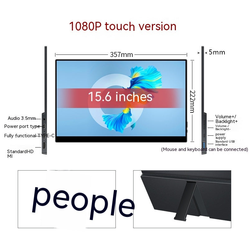 Mobile Phone & Computer Portable Touchscreen Monitor
