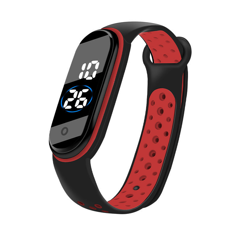 Youth Sports LED Student Watch Waterproof