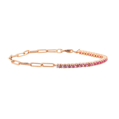 S925 Micro-inlaid Diamond Tennis Chain Bracelet