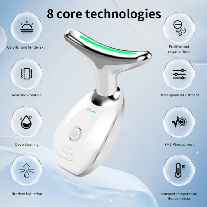 LED Photon Therapy Neck Massager