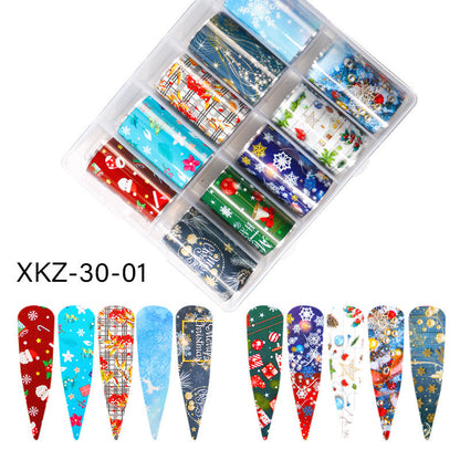 Butterfly Laser Star Nail Transfer Paper