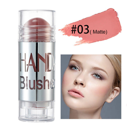 Shimmer Blush Stick: Cheek & Face Highlighter Contour Cream
