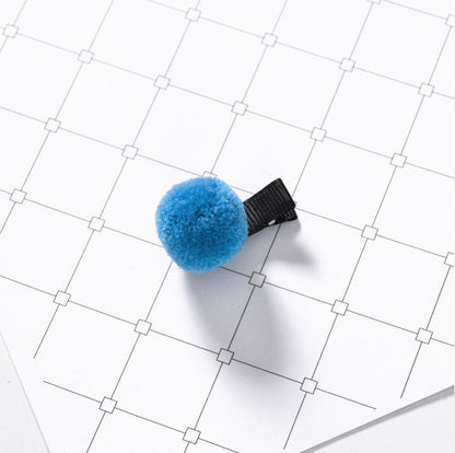 Korean Candy-Colored Hair Ball Hair Tie