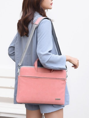 PU Leather Women's Laptop Bag