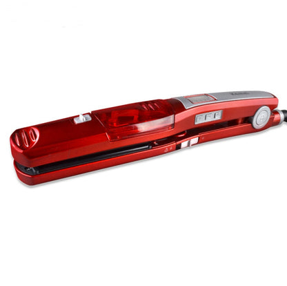 Electric Hair Straightener Splint with Steam