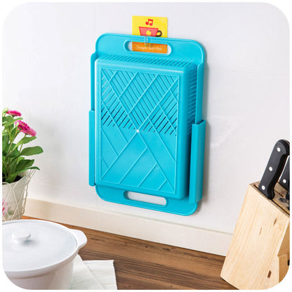 Multifunctional Chopping Board with Drain Basket