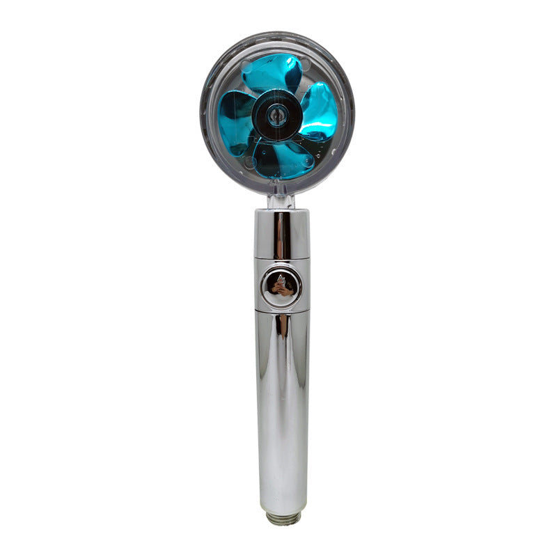 Turbo Propeller Shower Head Handheld High Pressure