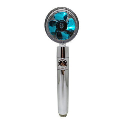 Turbo Propeller Shower Head Handheld High Pressure