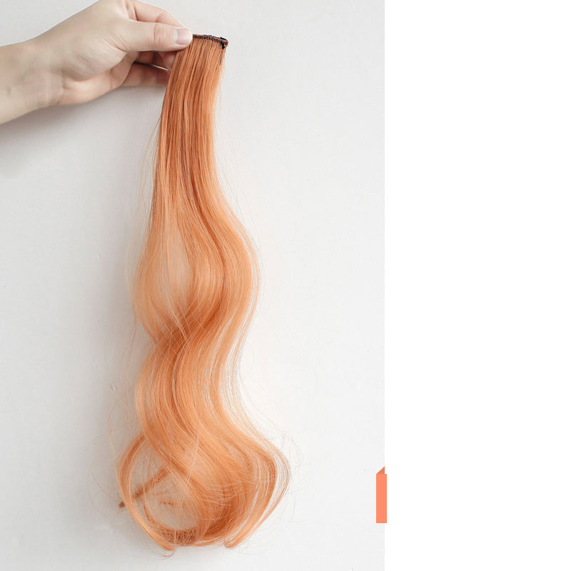 Curly Highlighted Long Hair Extension Wig