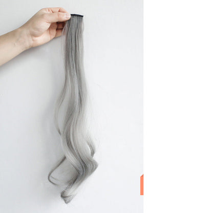 Curly Highlighted Long Hair Extension Wig