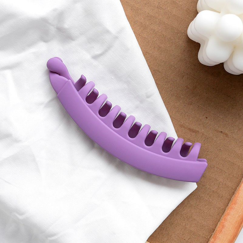 Matte Banana Hair Clip