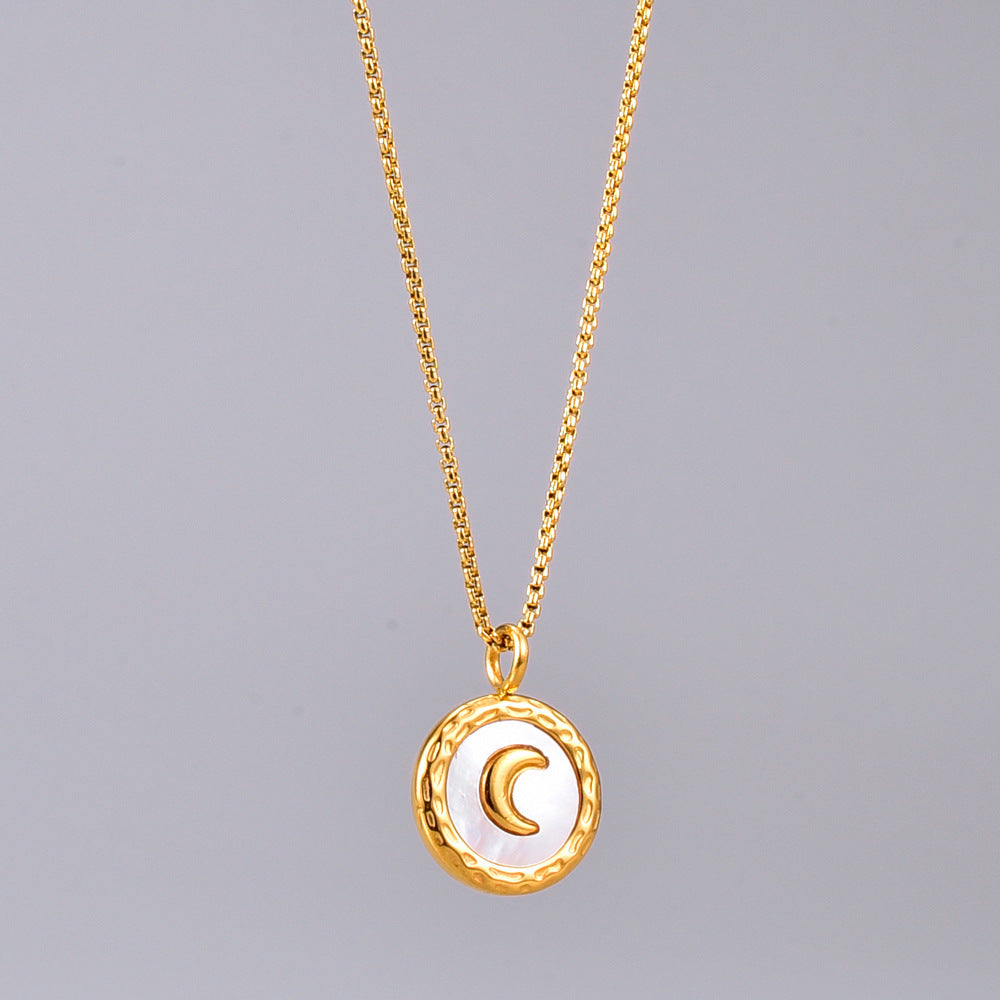 L220 Japanese White Fritillaria Necklace
