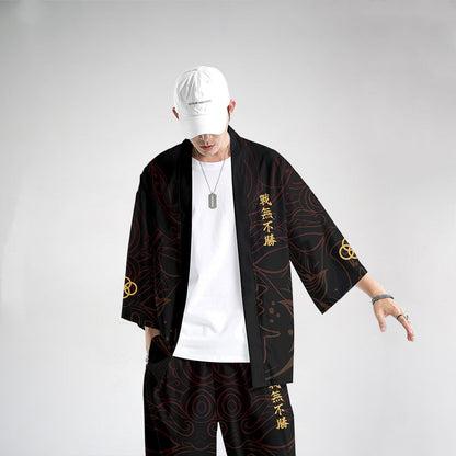 Sunscreen Kimono Three-quarter Sleeve Cardigan