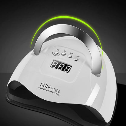180W Sun X7Max Portable Dual Light Nail Dryer