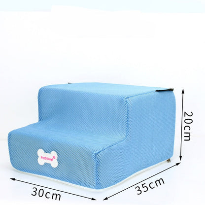 Pet Sponge On The Sofa Bed Climbing Ladder