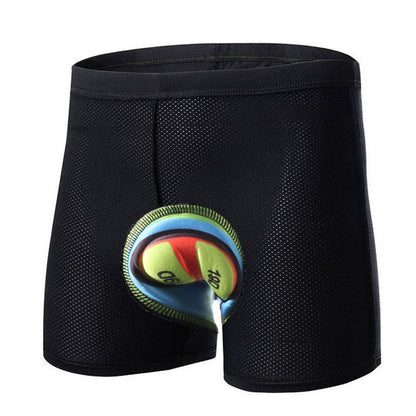 Men's Cycling Shorts with Silicone Cushion