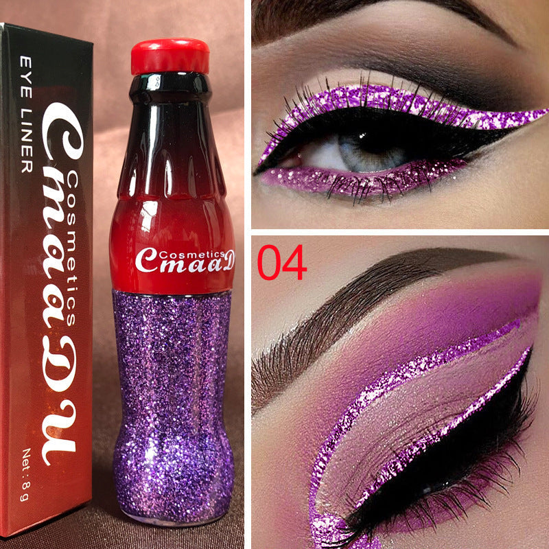 Diamond Shining Glitter Eyeliner: Party-Perfect Smoky Sexy Eyes