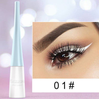 17-Color Matte Liquid Eyeliner: Quick-Drying, Long-Lasting, Non-Blooming