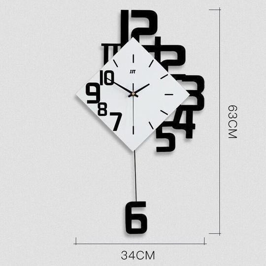 Personalized Digital Wooden Wall Clock