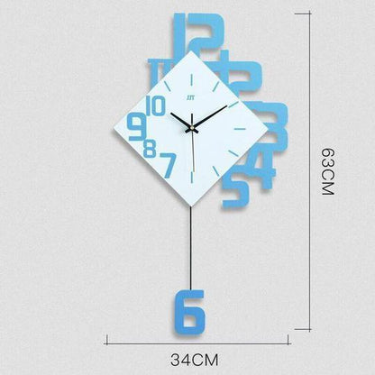 Personalized Digital Wooden Wall Clock