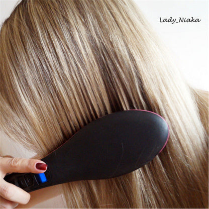 Electric Ionic Hair Straightening Comb