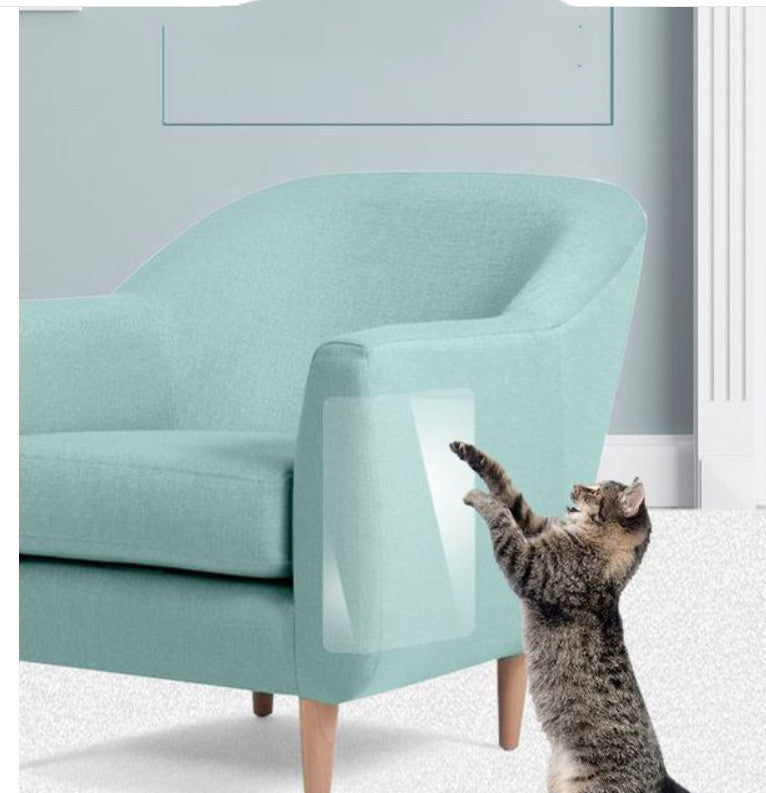 Bucket cat scratch stickers