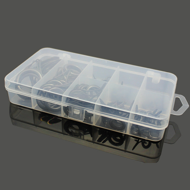 Carbon Steel Rod Eye Set with Ceramic Guide Loops