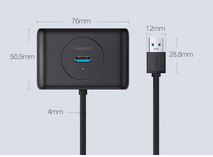 USB Extender 30 Set Cable Seperater One Drag Four Multi-function Length Expansion Dock
