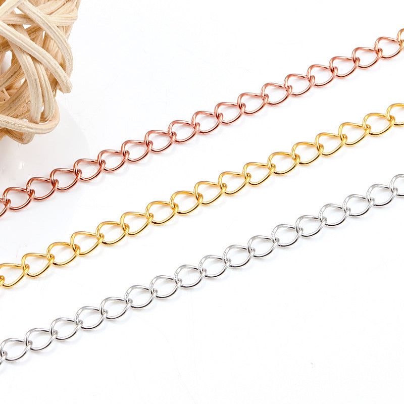 Stainless Steel Vacuum Plated Tail Chain Ornament