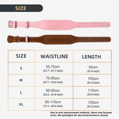 Fitness Weightlifting Belt