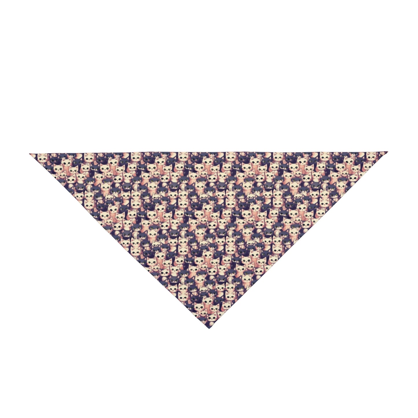 Endless Kittens in Pastel Parade - Pet Bandana Pet Zen