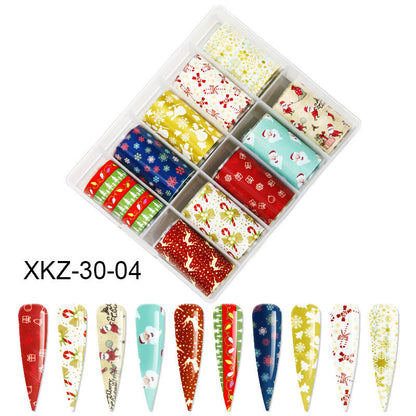 Butterfly Laser Star Nail Transfer Paper