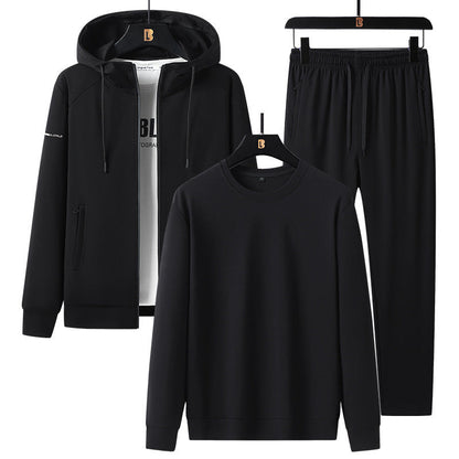 Spring And Autumn Men's Sports And Leisure Suit