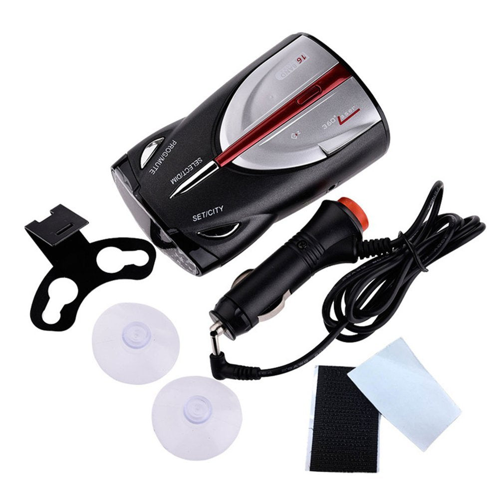 English and Russian bilingual speed measuring radar electronic dog