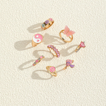 Color Drip Fashion Ring