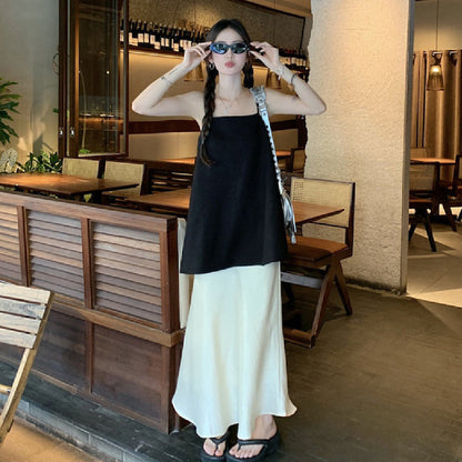 Women's Fashion Personalized Suspender Fishtail Skirt