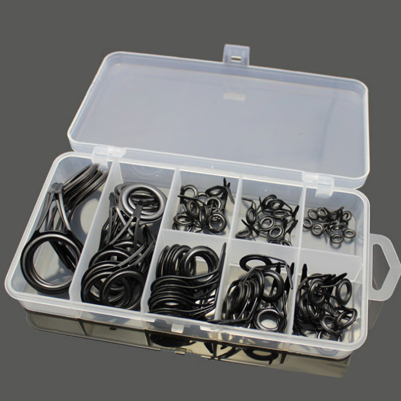 Carbon Steel Rod Eye Set with Ceramic Guide Loops