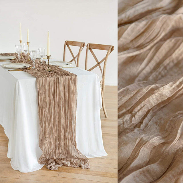 Cloth Scarf Table Runner Birthday