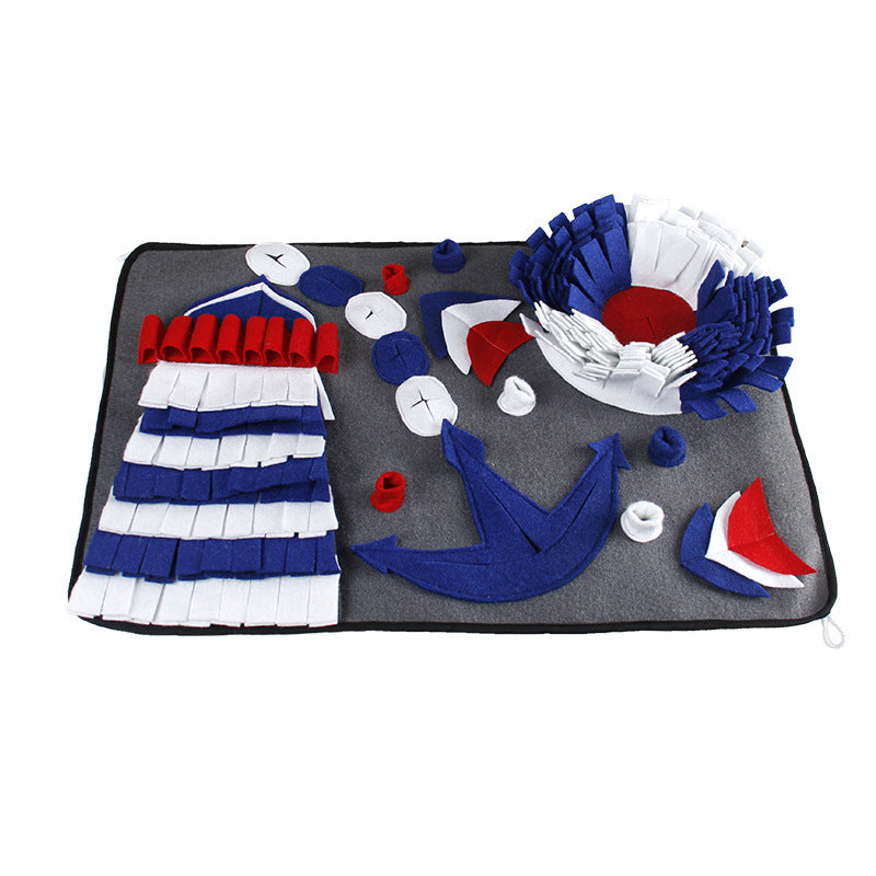Anti-choking and stress relief iron anchor training blanket