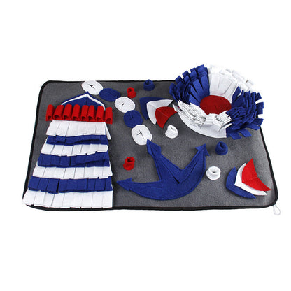 Anti-choking and stress relief iron anchor training blanket