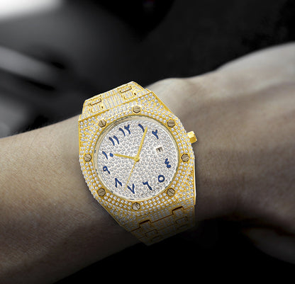 High-end Waterproof Calendar Men's Watch