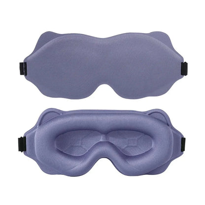 3D Sleeping Mask with Padded Light Blocking | Soft Ergonomic Eyeshade