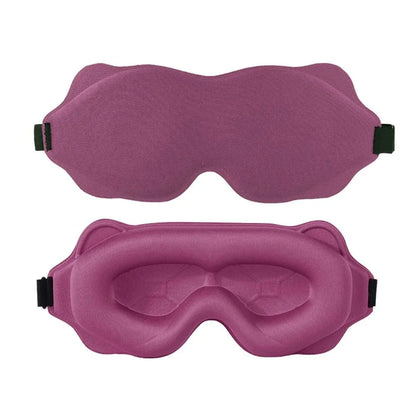 3D Sleeping Mask with Padded Light Blocking | Soft Ergonomic Eyeshade