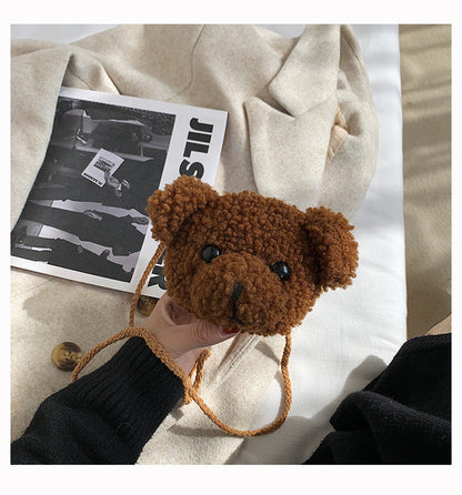 Cute Shoulder Bear Messenger Bag