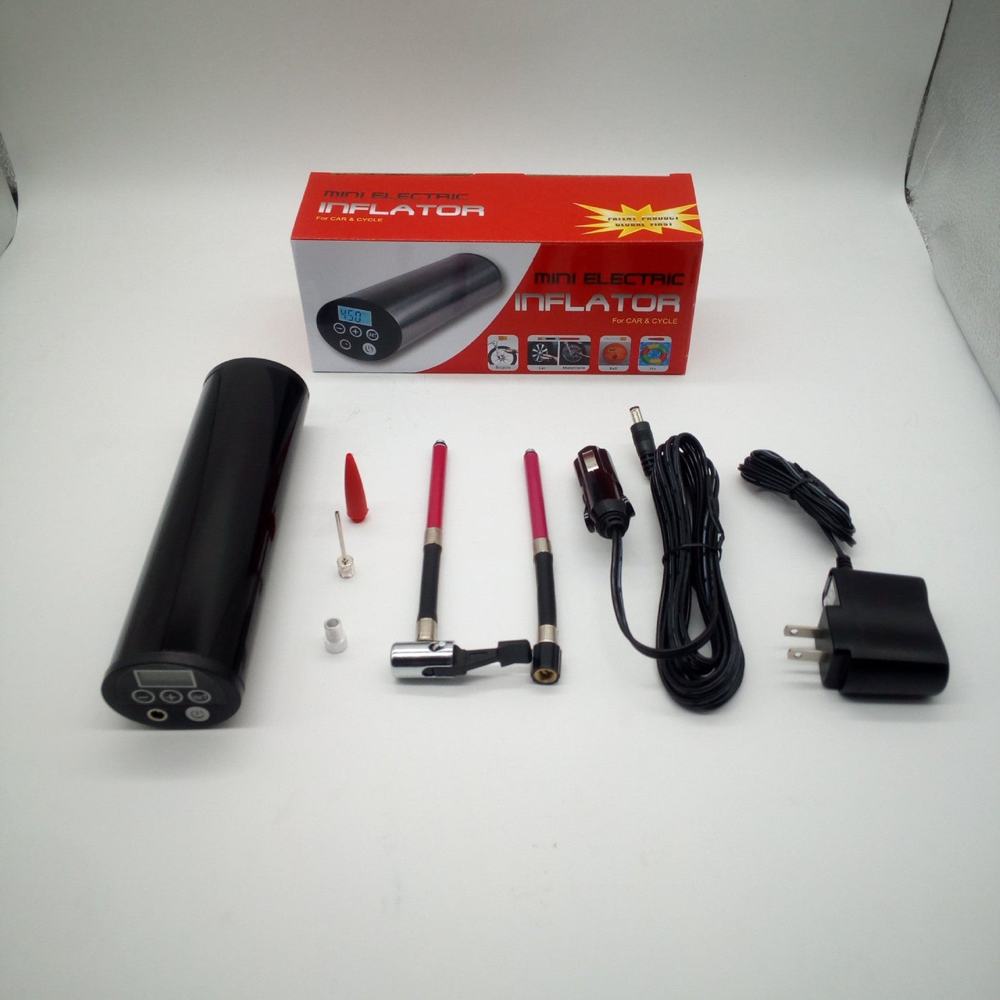 Intelligent digital display inflatable pump cylinder